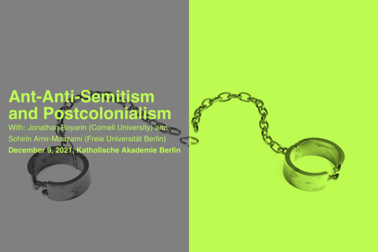 Culture of Difference – Anti-Anti-Semitism and Postcolonialism