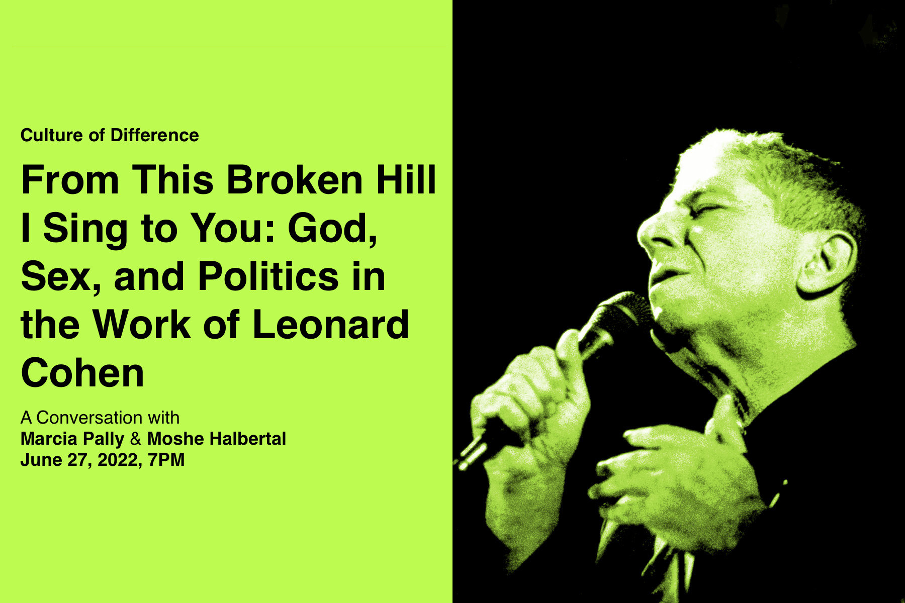 The Berlin Center For Intellectual Diaspora From This Broken Hill I Sing To You God Sex And