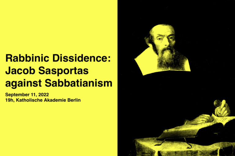 Diasporic Knowledge – Rabbinic Dissidence