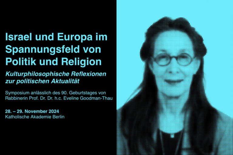 Israel und Europa im Spannungsfeld von Politik und Religion – Kulturphilosophische Reflexionen zur politischen Aktualität